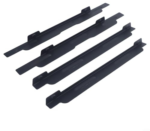 Pannelli magnetici per barbecue, 91,4 cm, protezione contro il calore, in acciaio inox, protezione laterale posteriore per barbecue a gas con parte superiore piatta