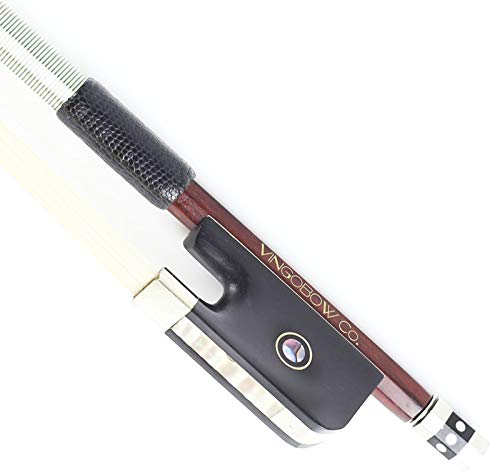 VINGOBOW Pernambuco violabogen Bratsche bogen Konzertstufe gute Flexibilität schnelle Reaktion gut ausgewählte natürliche Pferdehaare Professionell erstellt