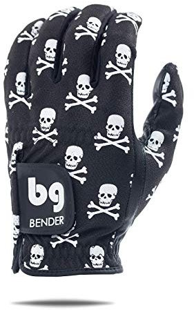 Bender Handschuhe – Herren-Golfhandschuh, langlebige Mesh-Golfhandschuhe, einzigartige Golfhandschuhe für Rechtshänder, Golfer (links tragen), Golfgeschenke für Männer, Golfzubehör für Männer