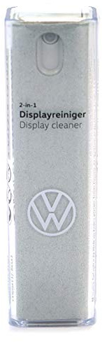 Volkswagen 000096311AD573 Displayreiniger 2-in-1 Display Mikrofaserhülle Touchscreen, grau