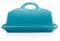Le Creuset Stoneware Butter Dish, 900 g, 17 x 12.5 x 9 cm, Teal, 70837171700000