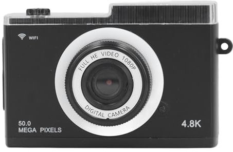 Appareil Photo Numérique, Appareil Photo HD 1080P pour Enfants avec Lecteur MP3, Divers Filtres Embellissent Les Cadres, Cordon, 48 MP, écran 2,4 Pouces, Zoom 8X Anti-secousse,