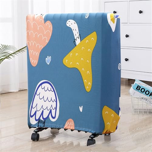 Highdi Fabric Radiator Dust Cover, Elastic Fabric Radiator Cover Heater Accessories for Space Heater, Easy to Install Radiator Cover for Various Sizes (61-80cm,Mushroom)