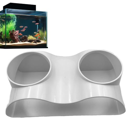 Genérico Acuario Túnel Subterráneo, Túnel De Acuario De Cuevas De Camarones, Cueva De Esquina, Cueva De Peces para Acuario Decoración De Accesorios para Peceras De Gambas