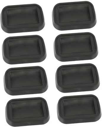 Angoily Patins Antidérapants Maintiens Les Meubles Stables pour Roues de Meubles en Silicone 8 Pcs – Protège Les Sols Durs Tapis sous Chaises Canapés Lits et Tables