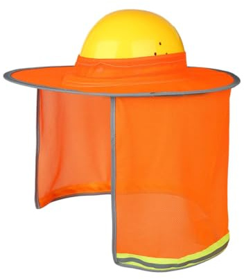 Visera Solar para Casco De Seguridad Protector Transpirable Impermeable