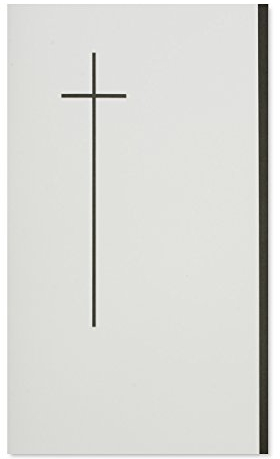 FarbenFroh by GUSTAV NEUSER 75x Trauerkarten mit schwarzem Kreuz, Doppel-Karten DIN Lang 11,4 x 19,5 cm - 180 g/m², Faltkarten Trauer-Anzeigen