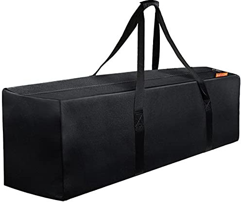 INFANZIA 197L Travel Duffle Bag -47 Inch Extra Large Sports Duffel Luggage Bag Large Holdall with Upgrade Zipper, Sturdy & Water Resistant, Oversize, Black