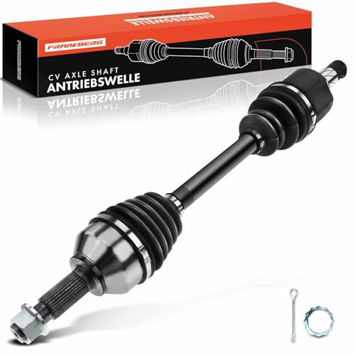 Frankberg Antriebswelle Achswelle Schaltgetriebe Vorderachse Links Kompatibel mit Qashqai +2 I J10 JJ10E NJ10 2007-2013 X-Trail T31 2008-2013 Replace# 39101JD72B