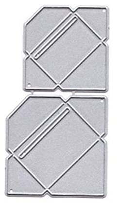 Beimus skärningsmönster, kuvert metall stansformar stämplar mall form schabloner för prägling scrapbooking dekoration