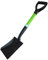 28 Lightweight Mini Fibreglass Square Mouth Garden Shovel | Ideal Snow Shovel for the Car Boot