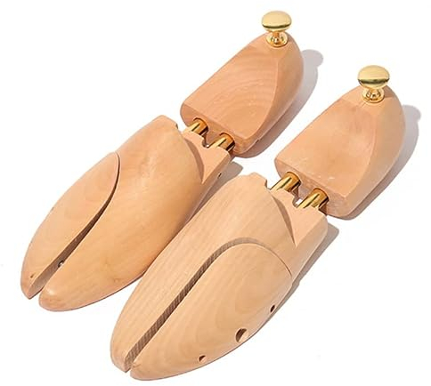 Spring Wooden Shoes Tree Adjustable Solid Lotus Shoe Tree Shaped Shoe Lasts Resistant Wooden Shoe Stretcher Sweat-absorbing Breathable Men Women Leather Sneakers Canvas High Heels Sandals Boots