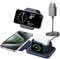 Wireless Charger for iPhone 15/14/13/12 series, Apple Watch Charger for Series 9/Ultra/8/7/6/5/4/3/2/SE, 3 in 1 Wireless Charging Station for AirPods 1/2/3/Pro/Pro2 Magnetic Charging Stand