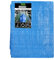 ToolSpace SUPERDICKE Gewebeplane Premium Plane mit Ösen 6x10 m Wetterfest Abdeckplane UV Beständig Tarp Outdoor Garten Wasserdicht Schutzplane Bauplane BLAU 50g/m2 Reißfest Industrieplane Bootplane
