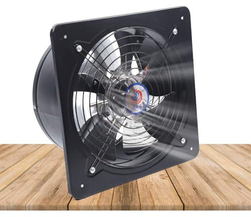 GLJDMBD Explosion-Proof Fan - Industrial Axial Ventilation Extractor for Spray Booths and Paint Fumes - High Velocity Utility Air Blower for Exhaust Flow Management
