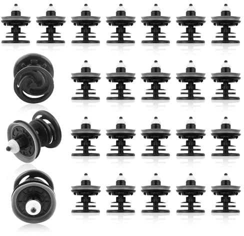 22 Pcs Clips De Fixation Des Panneaux De Porte, Clips De Fixation T5, Clips Carrosserie De Remplacement Pour VW T4, 7L6868243 Supports Pour Clip De Panneau De Porte De Voiture A1, A4, A5, A6
