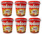 Nudossi Schokocreme Brotaufstrich 6er Pack (6 x 200 g) Haselnuss-Nougat-Creme, Süßer Aufstrich