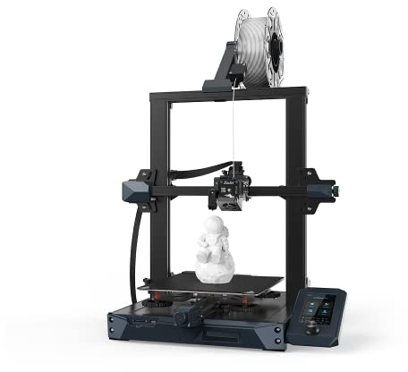 Stampante 3D Creality CR-10 Smart dotato di scheda madre silenziosa, Wi-Fi Cloud Printing e Ultrabase Hot Bed, dimensioni di stampa 300 x 300 x 400 mm, adatto per ABS/PLA/TPU, filo di stampa 3D