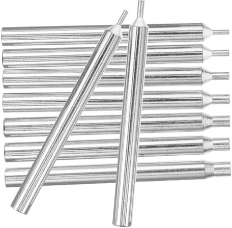 VILLFUL Set di 7 Bastoncini per Lucidatura e Molatura di Pietre Preziose, Accessorio per La Lucidatura di Gioielli, Utensili in Metallo Resistenti per Artigiani e Appassionati del Fai-da-Te