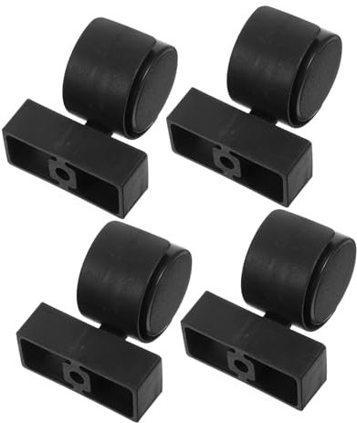 Hemobllo 4pezzi Pz Ruote Per Fioriere Con Supporti Ruote Girevoli Resistenti Per Scatole Da Giardino Utilizzabili Su Balconi e Patii Per Piante e Fiori