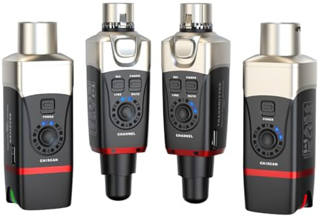 XVIVE U35D - 5.8 GHZ DUAL MICROPHONE WIRELESS SYSTEM - SET OF 2