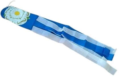 Yorkshire Flag Windsock 5 FT 100% Nylon Banner For Telescopic Pole FlagSuperstore