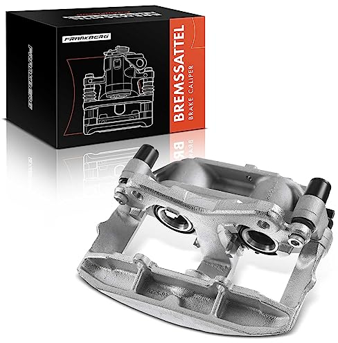Frankberg Bremssattel Bremszange Vorne Links Aluminiumguss mit Halter (Lochabstand Halterung 146mm) Kompatibel mit Passa.t A4 A6 A4 Avant A6 Avant A8 Allroad Replace# 4B0615107B