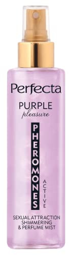 Perfecta Brume corporelle parfumée aux phéromones Violet Pleasure