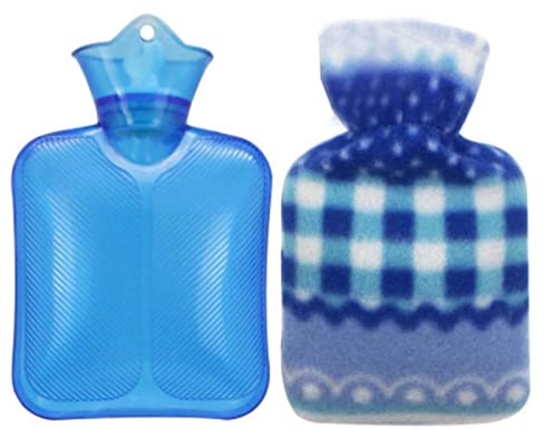 250ML Heißwasserflasche, Mini Schöne Heißwassertasche, wärmen Sie Ihre Hände/Behandlung von schmerzenden Muskeln, zufällige Tasche