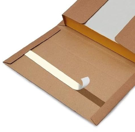 Blasetti Boîte d'expédition Livres - Book Box S emballage en carton micro-ondes, lot de 20 unités, idéal pour expédier le livre format A5, dimensions intérieures 26 x 14,5 x 5 cm