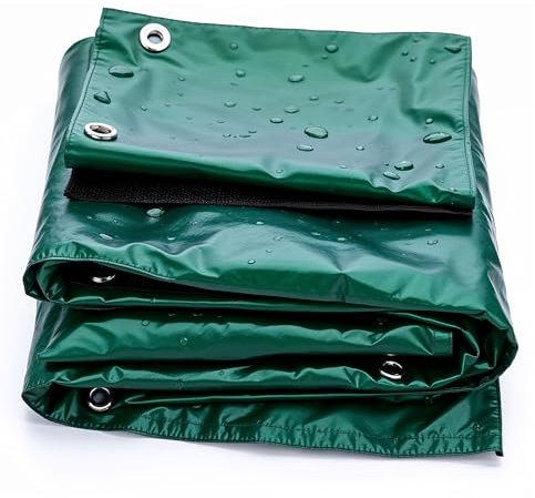 Bâche de protection - 2 x 3 cm - 200 g/m² - Vert - Avec œillets - Imperméable - Bâche de jardin et bâche de protection - Bâche multi-usage - Bâche de chantier pour tente et camping
