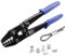 YMYP Wire Rope Crimping Tool, Ferrule Swaging Tool for Aluminum Sleeves, Loop Sleeves, Wire Rope Crimper for 1/16-3/16(1.58mm-5.0mm) Cables, Heavy-Duty Swaging Tool for Railing, Fishing