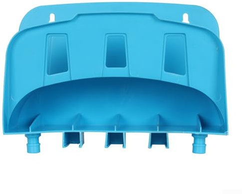 Support de rangement pour tuyau d'arrosage avec construction durable pour une utilisation en extérieur (bleu)