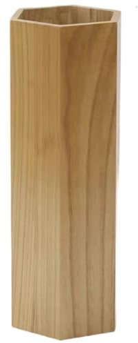 Xoeryoy Porte-parapluie, porte-parapluie à grains en bois naturel pour entrée, rangement de cannes de marche moderne pour l'entrée du bureau à domicile