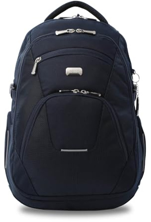 TOTTO - Mochila Ordenador Portátil 16 Pulgadas, Modelo Polixan 3.0, Bolsillo Secreto, Organizador Interno, Argollas para Candado, Correa para Maleta, Espaldar Ergonómico, Correas en S, Color Salute