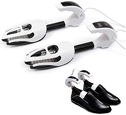 Sèche-bottes électrique - Désinfectant à UV pour chaussures - Stérilisateur de chaussures - Lumière germicide UV - Tue les bactéries dans les ongles des pieds - Odeurs et germes - Multifonction