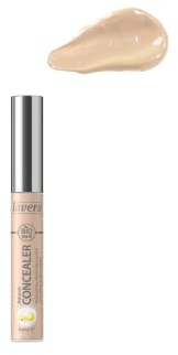 lavera Natural Concealer Q10 -Ivory 01- Natürliche Abdeckung ∙ Hautpflegend ∙ Vegan Naturkosmetik Natural Make-up Bio Pflanzenwirkstoffe 100% natürlich (1x 5.5 ml)