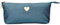 Depesche 10817 Schlamperetui aus Kunstleder TOPModel, blau, ca. 4,5 x 24 x 11 cm