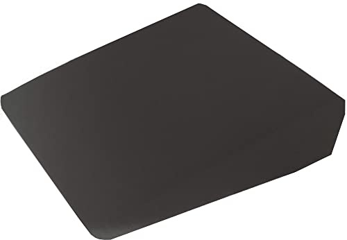 Brillars 11 Degree Seat Wedge - Black High Density Foam Seat Cushion, Wedge Cushion for Cars and Office Chairs for Back Pain, Lumbar Support, Sciatica Relief, and Improved Posture, 37 x 37 x 9cm