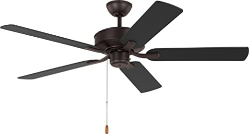 Monte Carlo 5LD52BZ Linden 52 Convertible Ceiling Fan, Bronze