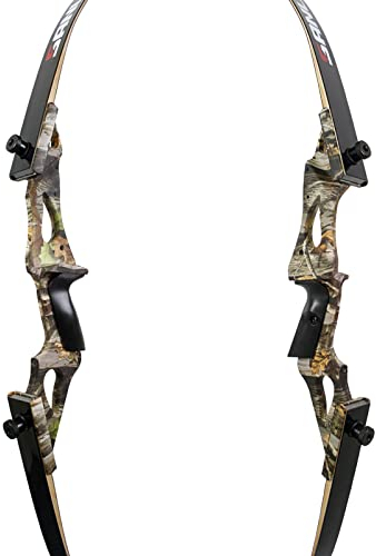 Drake Parrot - 58 Zoll - 30-60 lbs - Take Down Recurvebogen (40 lbs, Farbe: Muddy Vista Camo)