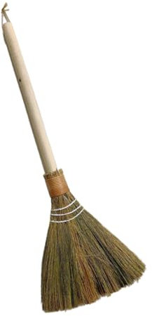CHILDWEET Balai Fait Main Balai De Paille Brosse De Nettoyage De Bureau Plumeau De Bureau Domestique