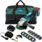 Cordless Angle Grinder, 7/8 Arbor, 4-1/2 to 5 Paddle Electric Angle Grinder Kit, 9000RPM Brushless Powerfor Cutting/Sharpening/Removing Rust -JOVANT (2 Batteries)