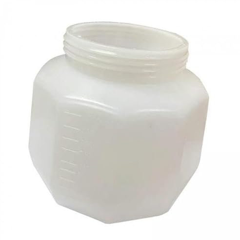 FytStycale 4 Contenitori per Spruzzatore di Vernice, Serbatoio di Vernice da 1000 Ml, per Vernice Spray Fai da Te da Parete