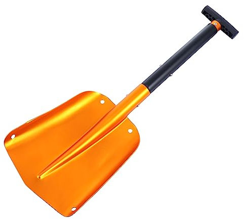 ibasenice Pala Pequeña Todoterreno para Coche Pala De Plegable para Exteriores Herramienta para Quitar De Plegable para Limpiar Hielo y Nieve Viajes