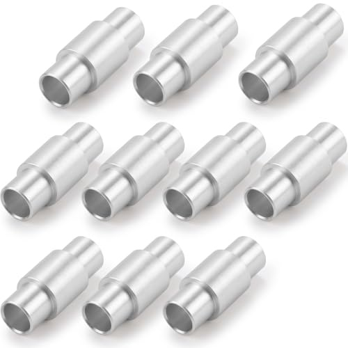 Zolara 10 Pezzi Distanziali per Skate da 6,3mm, Distanziatori per Cuscinetti per Pattini Inline, in Lega di Alluminio, Distanziatori per Assi per Ruote da Pattinaggio