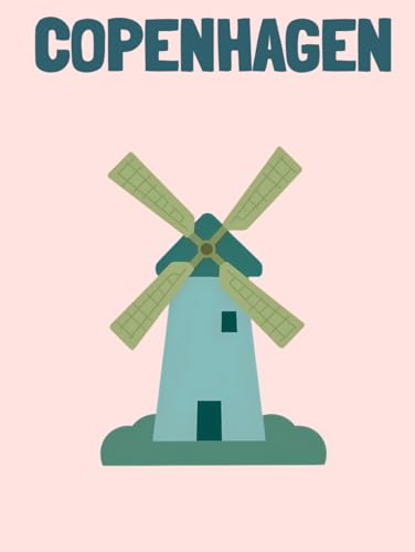 Travel Photo Album - Copenhagen: A Beautiful Scrapbook with Blank Pages for Your Travel Memories