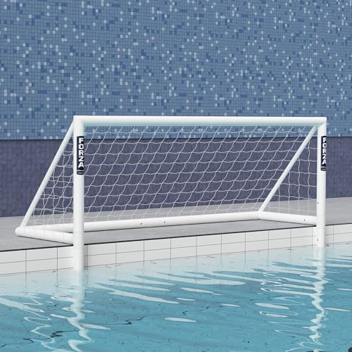 FORZA PVC Water Polo Goal - 3x Durable uPVC | Regulation Sizes (Single, HaBaWaBa Regulation Size Goal)