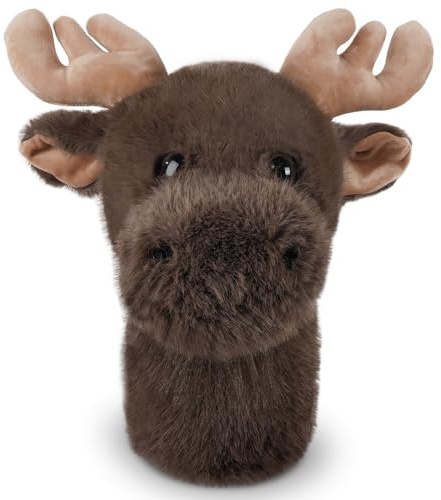 mytag Funny Golf Club Head Covers, Animal Plush Driver Headcover, Moose Golf Headcover Fits Standard 460cc Driver Head