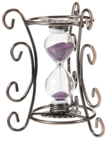 Toddmomy Sablier Artisanal Vintage pour Décoration De Cheminée Ornement De Sablier pour Maison Décor De Table Exquis